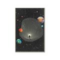 Picture of Abstract Space Poster _GroupedProduct_Rectangle_Portrait_Canvas_Framed_