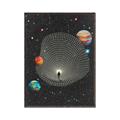 Picture of Abstract Space Poster _GroupedProduct_Rectangle_Portrait_Canvas_Framed_