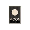 Picture of Moon Typography Poster _GroupedProduct_Rectangle_Portrait_Canvas_Framed_