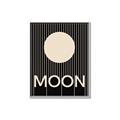 Picture of Moon Typography Poster _GroupedProduct_Rectangle_Portrait_Canvas_Framed_