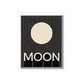 Picture of Moon Typography Poster _GroupedProduct_Rectangle_Portrait_Canvas_Framed_