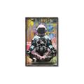 Picture of Retro Spaceman Poster _GroupedProduct_Rectangle_Portrait_Canvas_Framed_