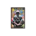 Picture of Retro Spaceman Poster _GroupedProduct_Rectangle_Portrait_Canvas_Framed_