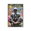 Picture of Retro Spaceman Poster _GroupedProduct_Rectangle_Portrait_Canvas_Framed_