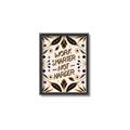 Picture of Work Smarter Not Harder Typography Poster _GroupedProduct_Rectangle_Portrait_Canvas_Framed_