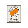 Picture of Food Art - Oranges Valencia Fruit Market _GroupedProduct_Rectangle_Portrait_Canvas_Framed_