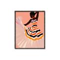 Picture of Dancer & Flourish Poster _GroupedProduct_Rectangle_Portrait_Canvas_Framed_