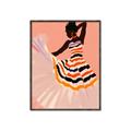 Picture of Dancer & Flourish Poster _GroupedProduct_Rectangle_Portrait_Canvas_Framed_