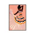 Picture of Dancer & Flourish Poster _GroupedProduct_Rectangle_Portrait_Canvas_Framed_
