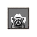 Picture of Wyatt The Cowboy Raccoon _GroupedProduct_Square_Canvas_Framed_