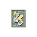Picture of Oysters Poster _GroupedProduct_Rectangle_Portrait_Canvas_Framed_