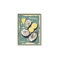 Picture of Oysters Poster _GroupedProduct_Rectangle_Portrait_Canvas_Framed_