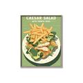 Picture of Caesar Salad Poster _GroupedProduct_Rectangle_Portrait_Canvas_Framed_