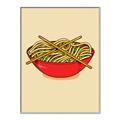 Picture of China Noodles _GroupedProduct_Rectangle_Portrait_Canvas_Framed_