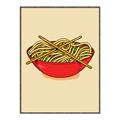 Picture of China Noodles _GroupedProduct_Rectangle_Portrait_Canvas_Framed_