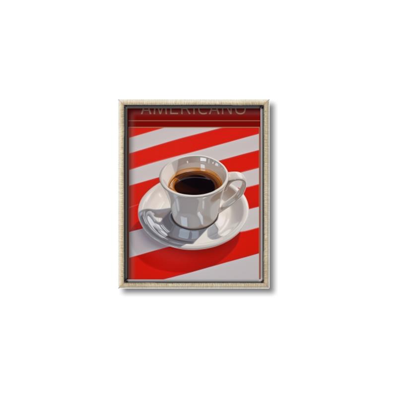 Picture of Americano Coffee _GroupedProduct_Rectangle_Portrait_Canvas_Framed_