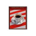 Picture of Americano Coffee _GroupedProduct_Rectangle_Portrait_Canvas_Framed_