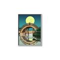 Picture of Japanese Bridge _GroupedProduct_Rectangle_Portrait_Canvas_Framed_