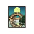 Picture of Japanese Bridge _GroupedProduct_Rectangle_Portrait_Canvas_Framed_