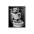 Picture of Potty Pooch _GroupedProduct_Rectangle_Portrait_Canvas_Framed_