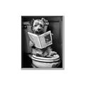 Picture of Potty Pooch _GroupedProduct_Rectangle_Portrait_Canvas_Framed_