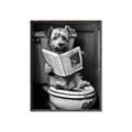 Picture of Potty Pooch _GroupedProduct_Rectangle_Portrait_Canvas_Framed_