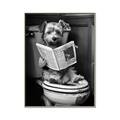 Picture of Potty Pooch _GroupedProduct_Rectangle_Portrait_Canvas_Framed_
