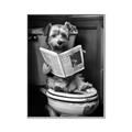 Picture of Potty Pooch _GroupedProduct_Rectangle_Portrait_Canvas_Framed_