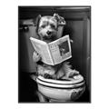 Picture of Potty Pooch _GroupedProduct_Rectangle_Portrait_Canvas_Framed_