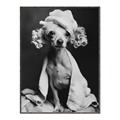 Picture of Spa Day Pooch _GroupedProduct_Rectangle_Portrait_Canvas_Framed_