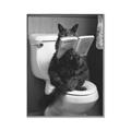 Picture of Kitty Cat Throne Room _GroupedProduct_Rectangle_Portrait_Canvas_Framed_