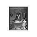 Picture of Penguin Party _GroupedProduct_Rectangle_Portrait_Canvas_Framed_