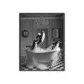 Picture of Penguin Party _GroupedProduct_Rectangle_Portrait_Canvas_Framed_