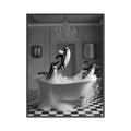 Picture of Penguin Party _GroupedProduct_Rectangle_Portrait_Canvas_Framed_