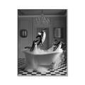Picture of Penguin Party _GroupedProduct_Rectangle_Portrait_Canvas_Framed_