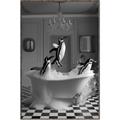 Picture of Penguin Party _GroupedProduct_Rectangle_Portrait_Canvas_Framed_