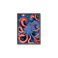 Picture of Tentacle Whirl Poster _GroupedProduct_Rectangle_Portrait_Canvas_Framed_