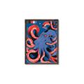 Picture of Tentacle Whirl Poster _GroupedProduct_Rectangle_Portrait_Canvas_Framed_