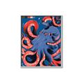 Picture of Tentacle Whirl Poster _GroupedProduct_Rectangle_Portrait_Canvas_Framed_