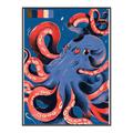 Picture of Tentacle Whirl Poster _GroupedProduct_Rectangle_Portrait_Canvas_Framed_