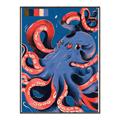 Picture of Tentacle Whirl Poster _GroupedProduct_Rectangle_Portrait_Canvas_Framed_