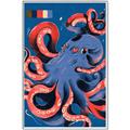 Picture of Tentacle Whirl Poster _GroupedProduct_Rectangle_Portrait_Canvas_Framed_