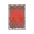 Picture of Good Morning Typography Poster _GroupedProduct_Rectangle_Portrait_Canvas_Framed_