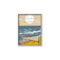 Picture of Summer Vacation Poster _GroupedProduct_Rectangle_Portrait_Canvas_Framed_