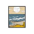Picture of Summer Vacation Poster _GroupedProduct_Rectangle_Portrait_Canvas_Framed_