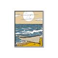 Picture of Summer Vacation Poster _GroupedProduct_Rectangle_Portrait_Canvas_Framed_