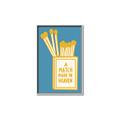 Picture of A Match May in Heaven Poster _GroupedProduct_Rectangle_Portrait_Canvas_Framed_