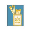 Picture of A Match May in Heaven Poster _GroupedProduct_Rectangle_Portrait_Canvas_Framed_