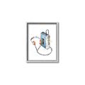 Picture of Retro Walkman Poster _GroupedProduct_Rectangle_Portrait_Canvas_Framed_
