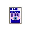 Picture of Bauhaus Eye Poster _GroupedProduct_Rectangle_Portrait_Canvas_Framed_